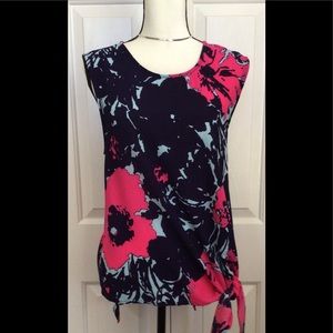 Fourteenth Place side tie blouse